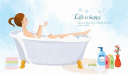 动漫美女洗澡,动漫美女的私密时光